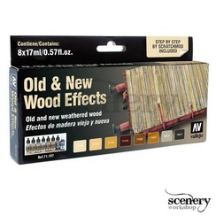 Model Air Old & New Wood Effects - 8 colors - 17ml - 71187