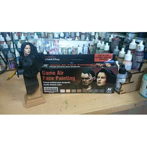 Vallejo Game Air Face Painting - 8 colors - 17ml - 72865