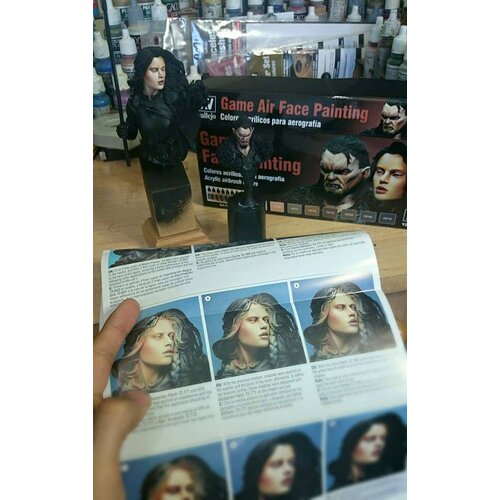 Vallejo Game Air Face Painting - 8 colors - 17ml - 72865