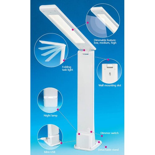 LightCraft Portable Folding LED Lamp - LC8045LED