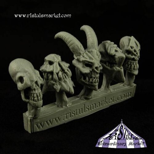 Ristul's Extraordinary Market Undead Monster Skulls - 5x - COPA0042