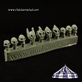 Ristul's Extraordinary Market Undead Elf Skulls - 10x - COPA0038