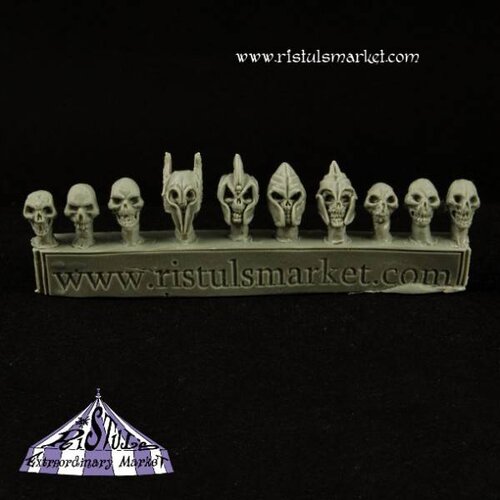 Ristul's Extraordinary Market Undead Elf Skulls - 10x - COPA0038