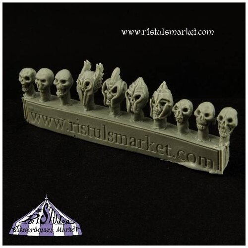 Ristul's Extraordinary Market Undead Elf Skulls - 10x - COPA0038