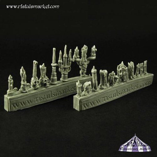 Ristul's Extraordinary Market Candles and Candlesticks - 17x - COPA0032