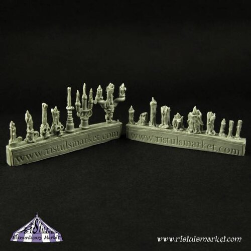 Ristul's Extraordinary Market Candles and Candlesticks - 17x - COPA0032