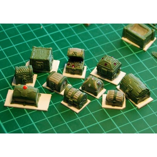 Ristul's Extraordinary Market Fantasy Treasure Chests Kit - 12x - BSKT0016