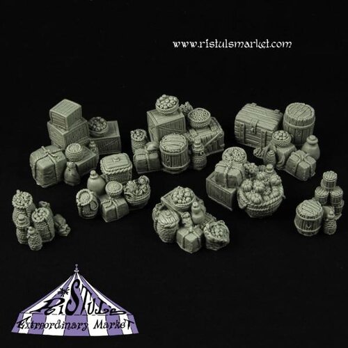 Ristul's Extraordinary Market Food Supplies Terrains - BSKT0015