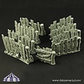Ristul's Extraordinary Market Old Wooden Fence Terrain - 9x - BSKT0012