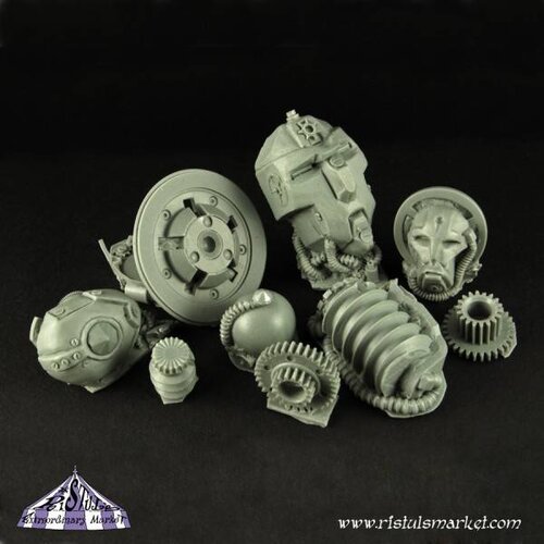 Ristul's Extraordinary Market Robotic Gear Basing Kit - 10x - BSKT0009