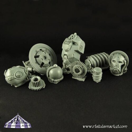 Ristul's Extraordinary Market Robotic Gear Basing Kit - 10x - BSKT0009