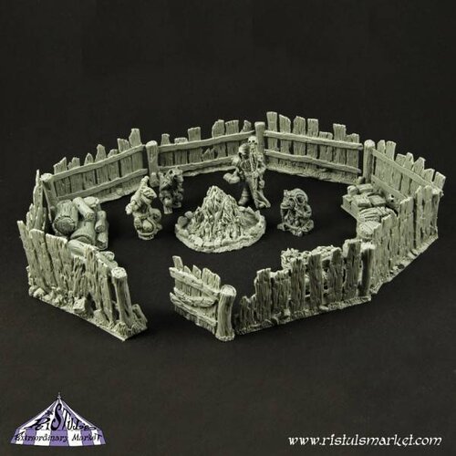 Ristul's Extraordinary Market Food Supplies Basing Kit - 39x - BSKT0007