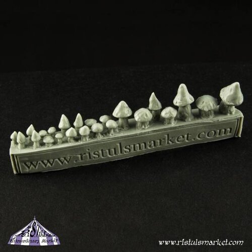 Ristul's Extraordinary Market Mushroom Basing Kit - 46x - BSKT0006