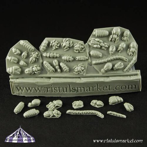 Ristul's Extraordinary Market Bugs Basing Kit - 62x - BSKT0005