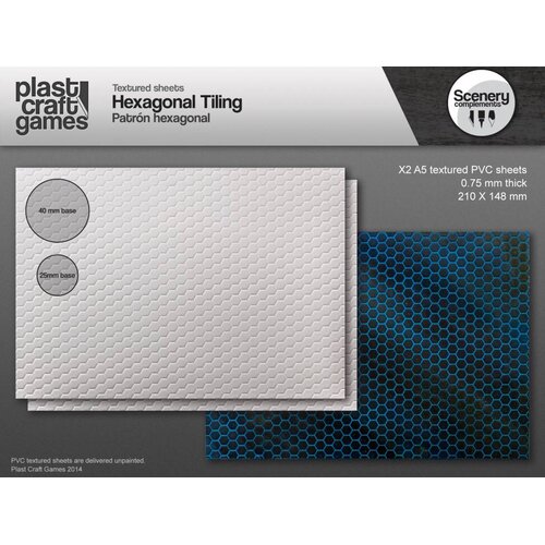 Plast Craft Games Hexagonal Tiling - TS003