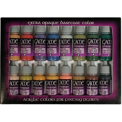 Vallejo Game Color Extra Opaque Set - 16 kleuren - 17ml - 72290