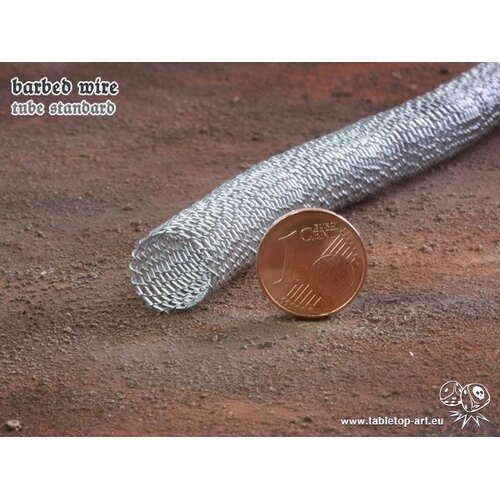 Tabletop-Art Barbed Wire tube standard - 20cm - TTA-BB0006