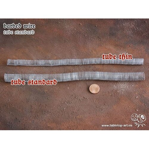 Tabletop-Art Barbed Wire tube standard - 20cm - TTA-BB0006