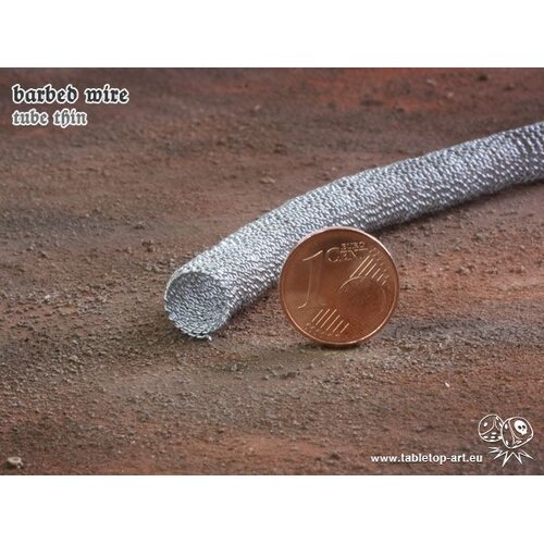 Tabletop-Art Barbed Wire tube thin - 20cm - TTA-BB0005