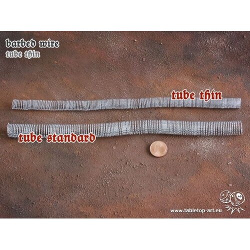 Tabletop-Art Barbed Wire tube thin - 20cm - TTA-BB0005
