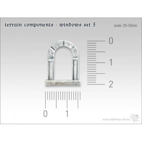 Tabletop-Art Terrain components - Windows set 5 - TTA800008