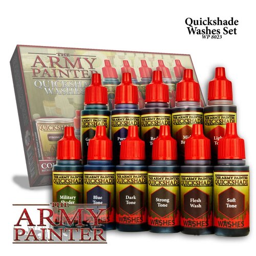 The Army Painter Warpaints Quickshade Washes Set - 11 kleuren - WP8023