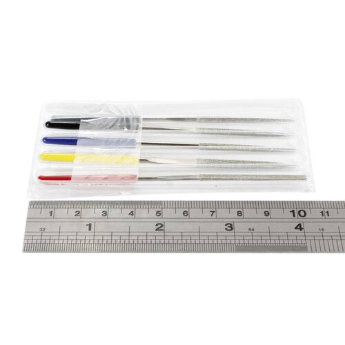 Model Craft Mini Diamond File Set - 5x - PFL6007