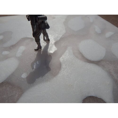 Precision Ice and Snow Krycell Ice Instant Frozen Ice Sheet - Trapped Air Bubbles - 20cm x 24cm