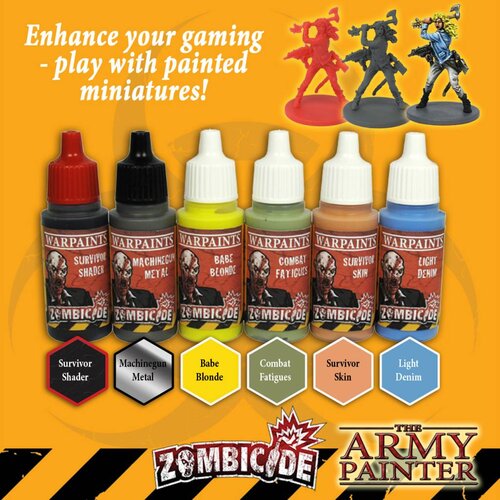 The Army Painter Warpaints Zombicide Survivor Set - 6 kleuren - 17ml - WP8009