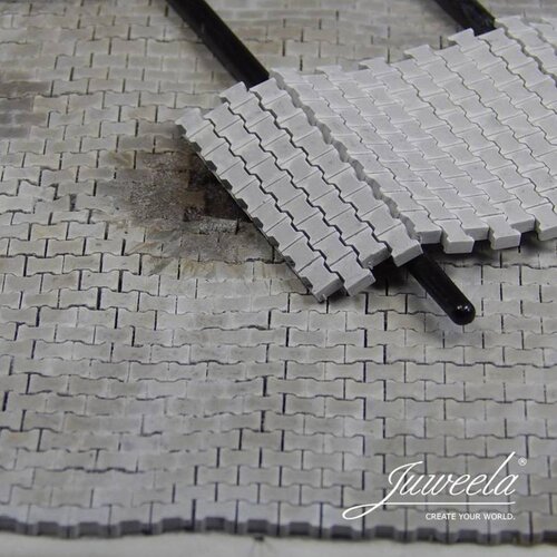 Juweela Flexyway - Grey - Bonepavers - 8x segments 162 - 1:35 - 23321