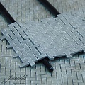 Juweela Flexyway - Grey - Herringbone stones - 12x segments 160 - 1:48 - 24117