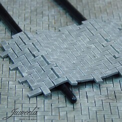Flexyway - Grey - Herringbone stones - 12x segments 160 - 1:48 - 24117