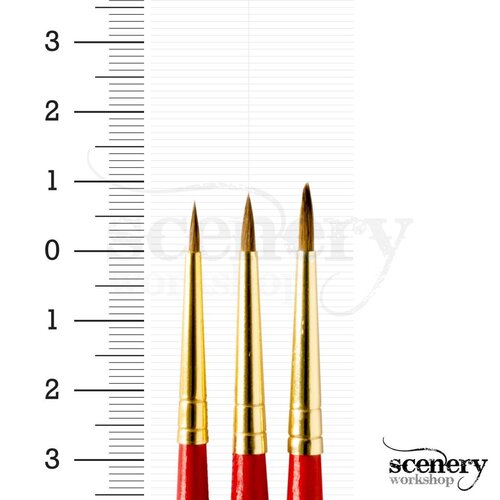 Winsor&Newton Pure Red Sable Value Pack - 3x - 5296701