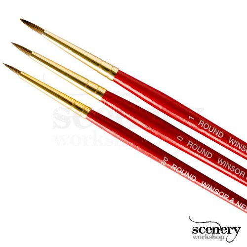 Winsor&Newton Pure Red Sable Value Pack - 3x - 5296701