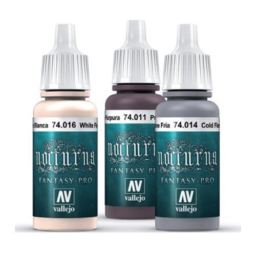 Vallejo Fantasy-Pro Malefic Flesh Set - 8 kleuren - 17ml - 74102