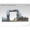 Tabletop-Art Terrain Set - Destroyed Walls - TTA601031