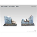 Tabletop-Art Terrain Set - Destroyed Walls - TTA601031