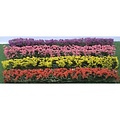 JTT Scenery Products Blossom Turf Medium - Red Pink Purple Yellow - 95146