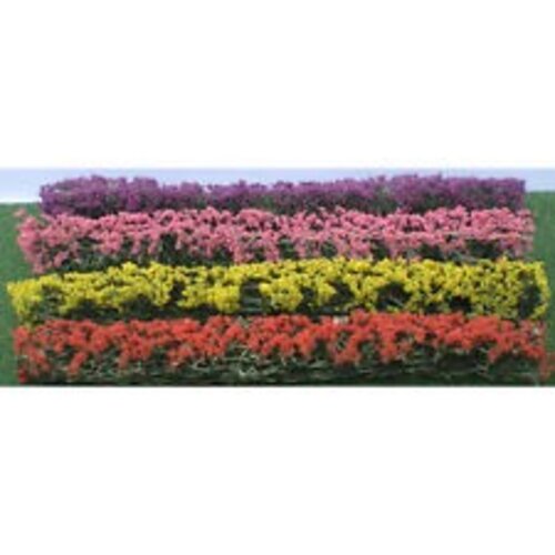 JTT Scenery Products Blossom Turf Medium - Red Pink Purple Yellow - 95146