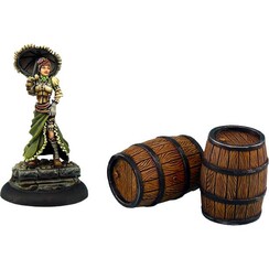 Large Wooden Barrels - 2x - T00050