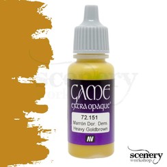 Game Extra Opaque Heavy Gold Brown - 17ml - 72151