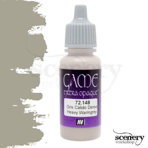 Vallejo Game Extra Opaque Heavy Warmgrey - 17ml - 72148