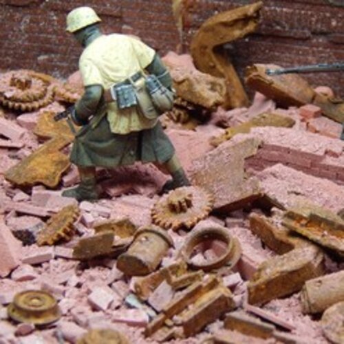 Juweela Metaalschroot Roestig Tandwielen - 45g - 23337