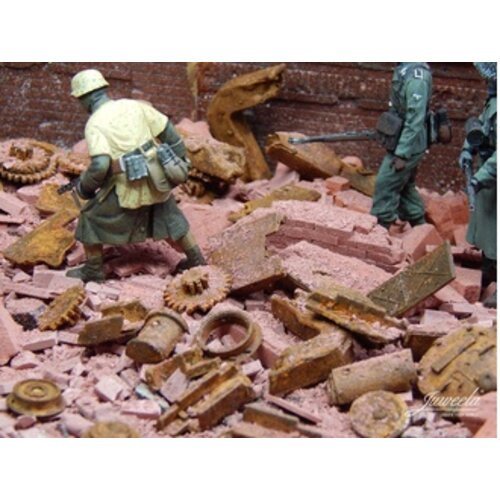 Juweela Metaalschroot Roestig Tandwielen - 45g - 23337