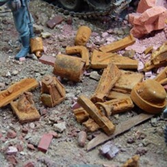 Metaalschroot Roestig Stad - 70g - 23313