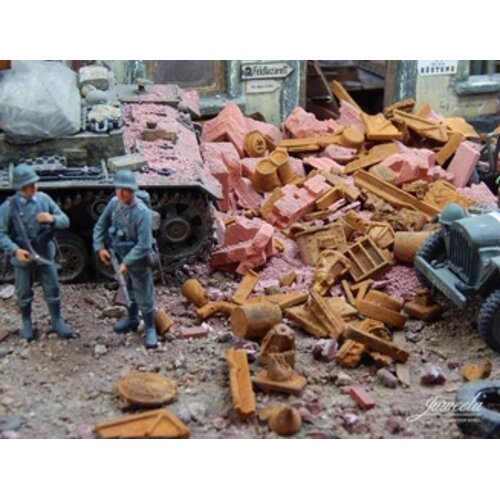 Juweela Metaalschroot Roestig Stad - 70g - 23313