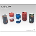 Tabletop-Art Oil Barrels set 1 - TTA601053