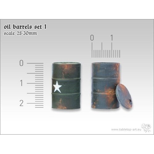 Tabletop-Art Oil Barrels set 1 - TTA601053