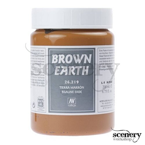 Vallejo Brown Earth - 200ml - 26219