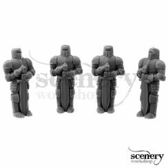Knights Statue - 4pcs - MM-18